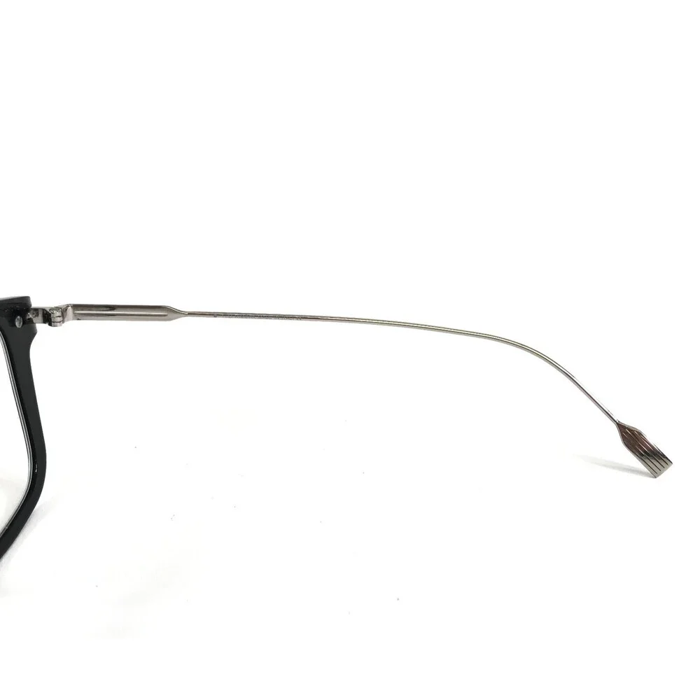 Rimowa Eyeglasses Frames RW50003U 001 Black Silver Square Full Rim 52-18-150